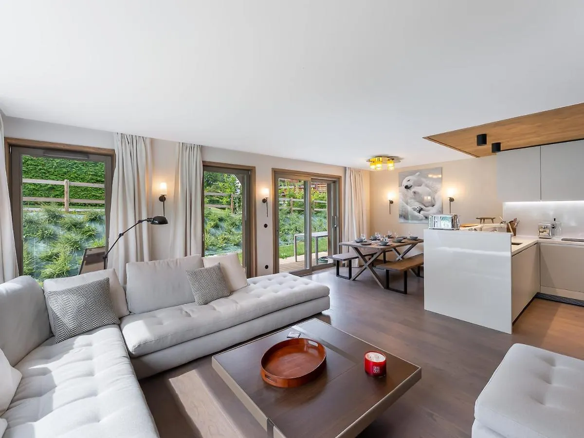 Appartement Neuf, Jardin Prive, 3 Chambres, Megeve Mont D'Arbois - Fr-1-569-73